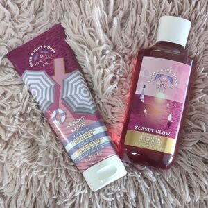 BBW 🌅 Sunset Glow Bath And Body Duo **RETIRED**